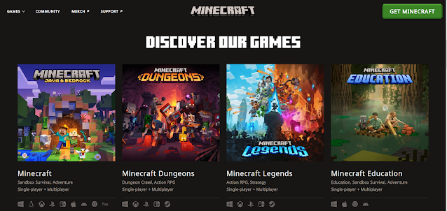 Minecraft is like a huge computer playground built entirely from LEGOS