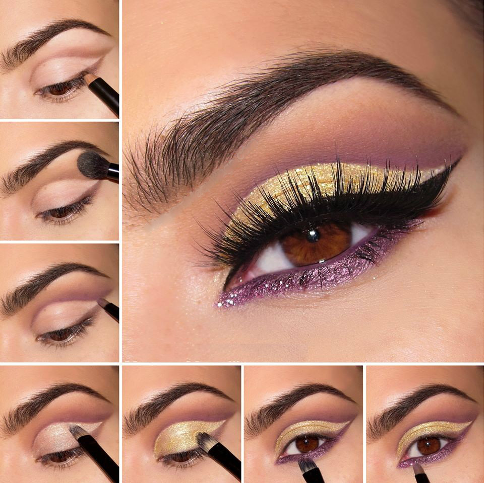 Eye Makeup  Tutorial  with Step by Step Pictures Beautiful 