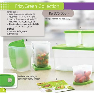 Tupperware FrizyGreen Collection