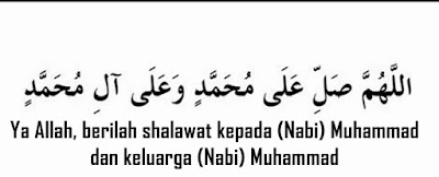 bacaan shollawat nabi singkat