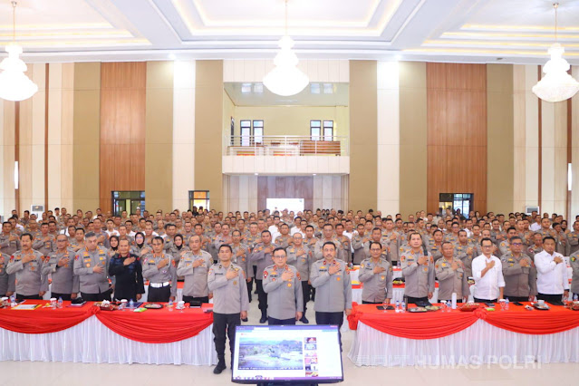 Yan Sultra Ajak Personel Polda Lampung Tingkatkan Inovasi dan Sinergi Jelang Pemilu 2024