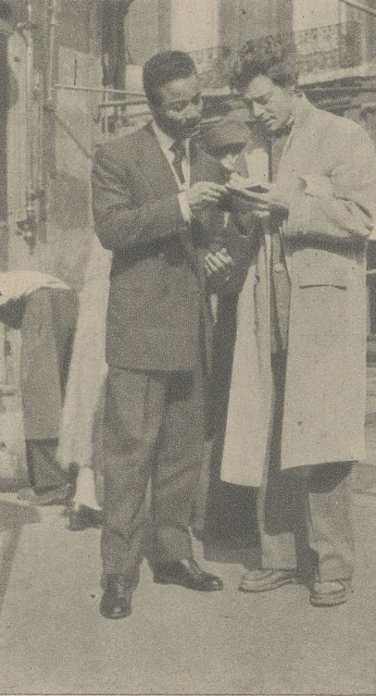 Gérard Philipe, reportage photo "Les Bonnes Soirées" du 15 août 1954)