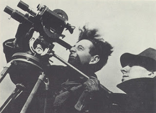 Ralph Steiner filming The City, 1939