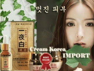 cream korean + serum korea