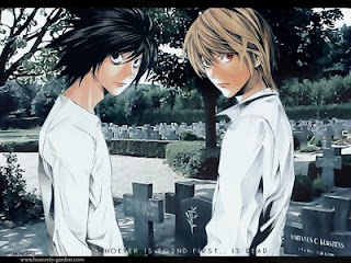 Light and L of Death Note