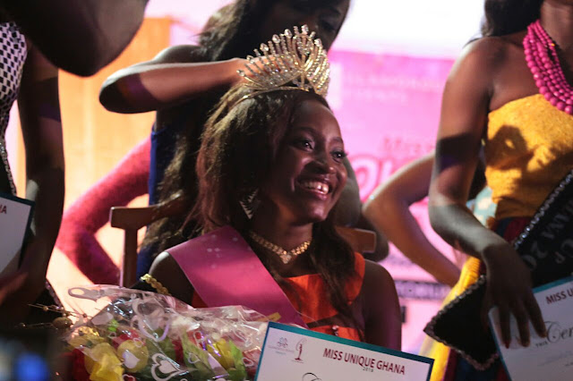 [PHOTOS] Rose Kerstine Otu Wins Miss Unique Ghana 2016