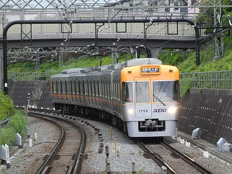 京王電鉄　各停　明大前行き1　1000系(2018年2月 下北沢駅工事に伴う運行)