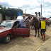Cavalgada saindo de Mairi, com destino a Fazenda Maracujá