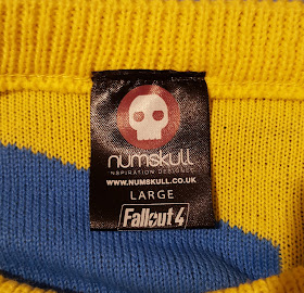Review of Numskull Fallout 4 acrylic jumper