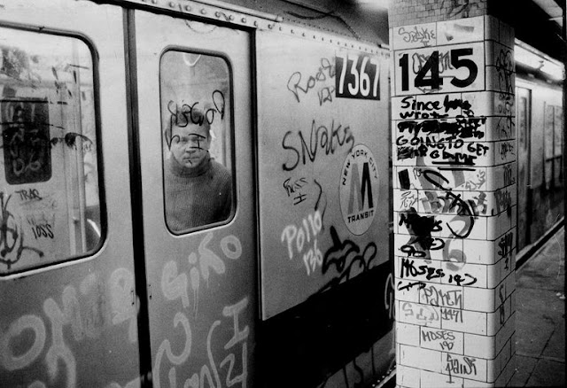 Fotografías del metro de Nueva York en la década de 1970