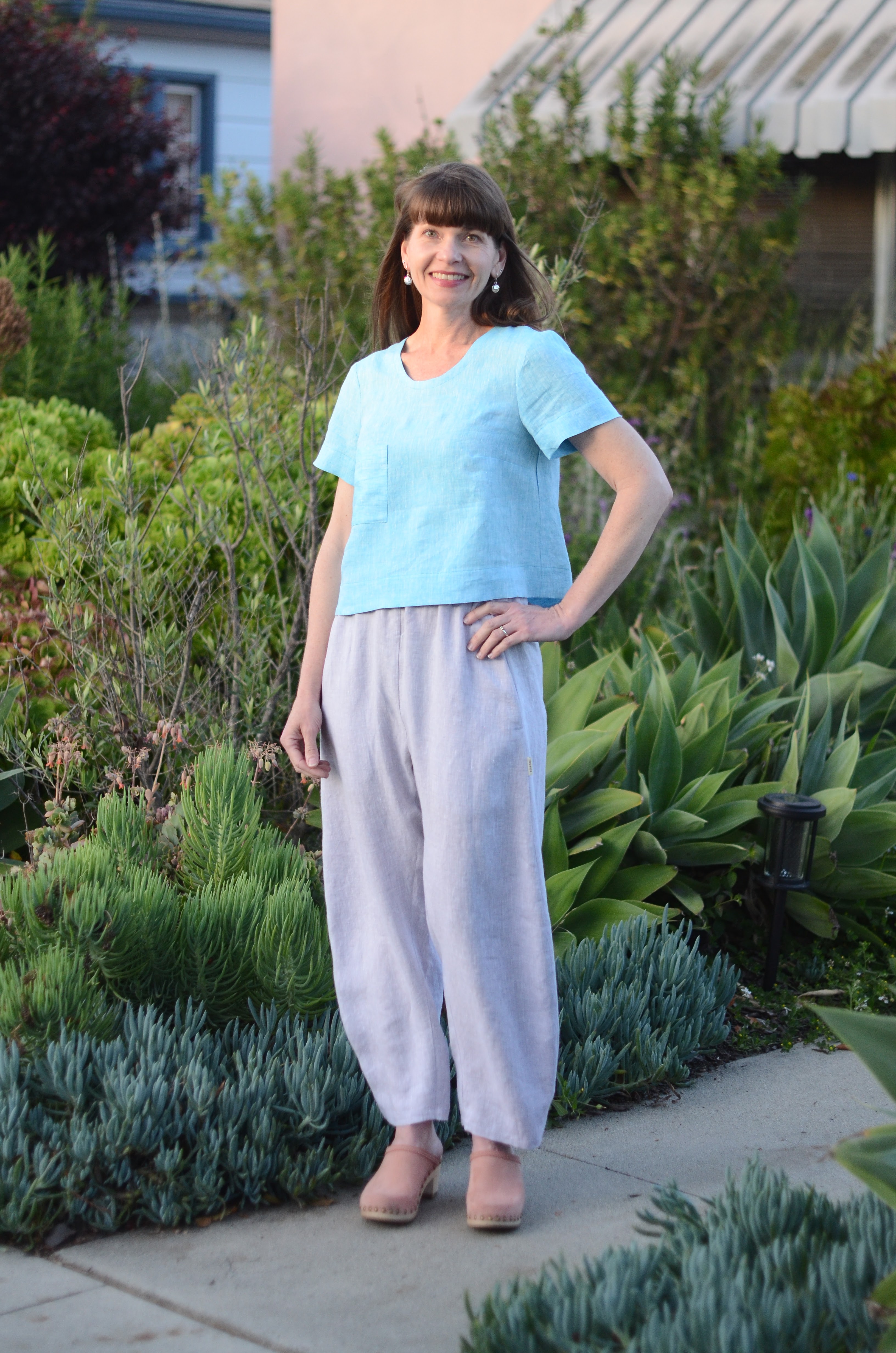 Made By A Fabricista: Summery Chambray Linen Mini Capsule