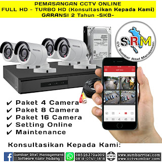 CCTV Online Sumbar Full HD 1080p s/d 8 Mp