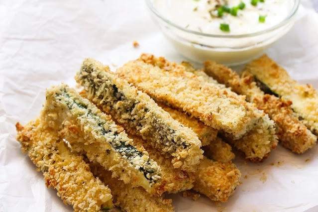 How To Make Baked Zucchini Fries with Parmesan Cheese at Home