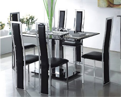 Glass Dining Tables and Chairs
