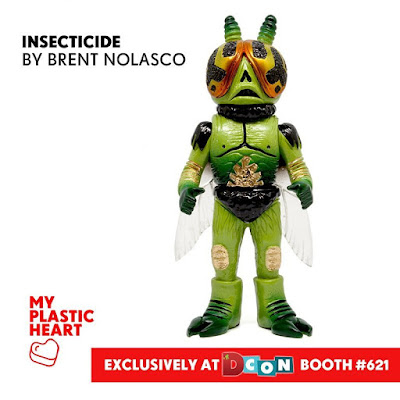 Designer Con 2017 Exclusive Insecticide Resin Figure by Brent Nolasco x myplasticheart