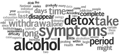 alcohol detox period