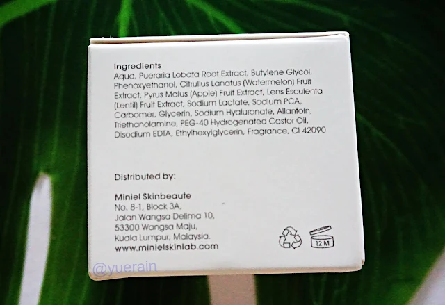 Miniel Skinlab Hydraque Gel Mask