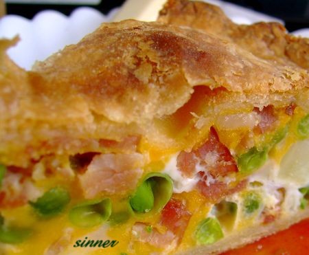 Bacon & Egg Pie