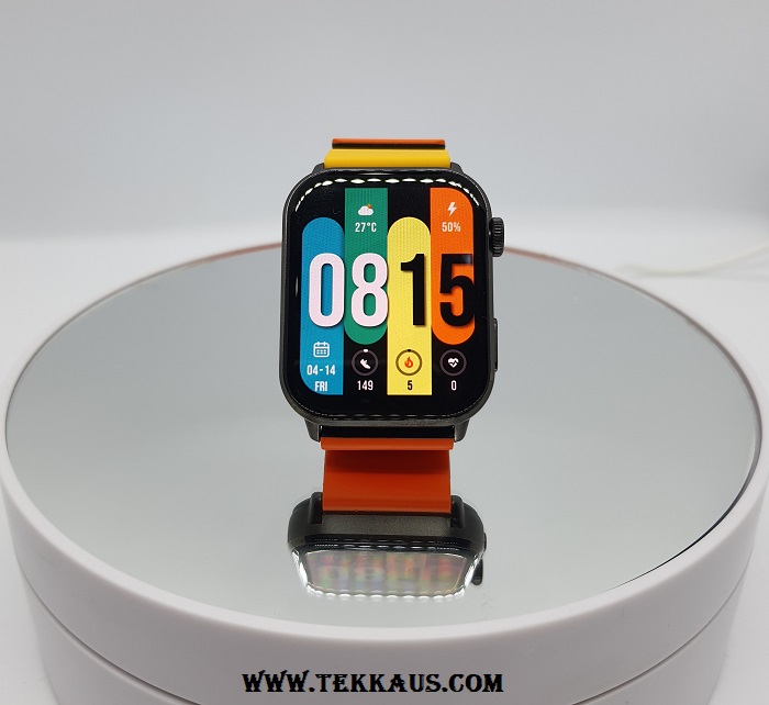 Kieslect KS Smartwatch AMOLED Display Screen Size
