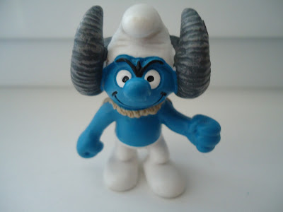 Schleich Smurf Figure Aries Smurf