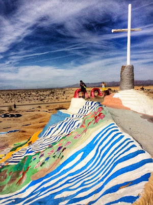 Salvation Mountain Cross