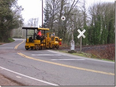 IMG_0959 Magnetic Flagman (Wig-Wag) Signal at Berlin Road in Lebanon, Oregon on February 13, 2006