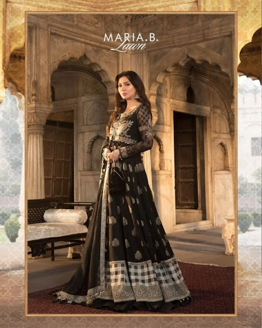 Latest Maria B Pakistani Designer Summer Dresses Collection 2022 For Eid