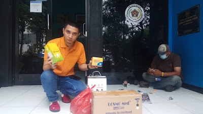 PWI Peduli Pusat Kirim Bantuan Kesehatan dan Vitamin ke PWI Kota Bogor