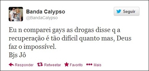 Banda Calypso twitter