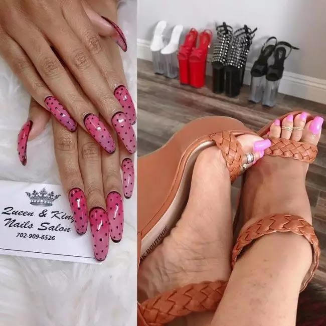 Extra Long Toe Nails Are The New Trend For Summer 2019