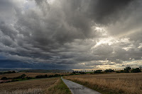 Wetterfotografie Gewitterzelle Unwetterzelle Weserbergland Olaf Kerber