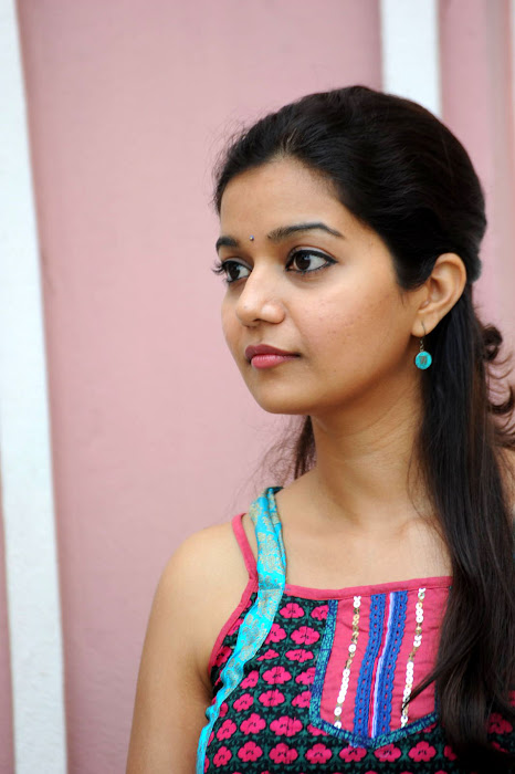 colors swathi at sangharshana successmeet, colors swathi actress pics