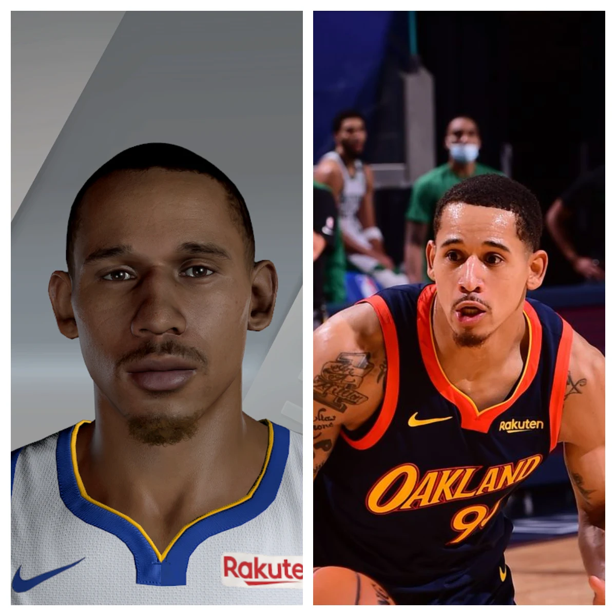 NBA 2K21 Juan Toscano-Anderson Cyberface by Joshua Munoz