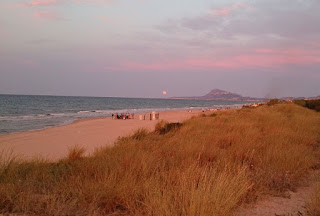 Las playas tranquilas de Oliva Valencia
