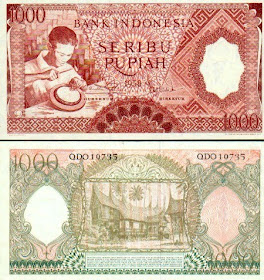 Foto Uang 1000 yang Pernah Ada di Indonesia - raxterbloom.blogspot.com