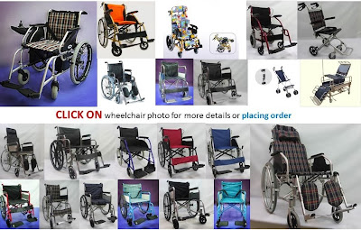 CLICK ON wheelchair photo for more details or placing order: