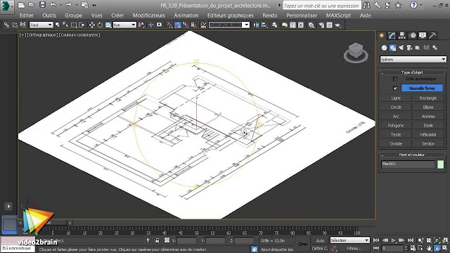video2brain – Modéliser une maison avec 3ds Max