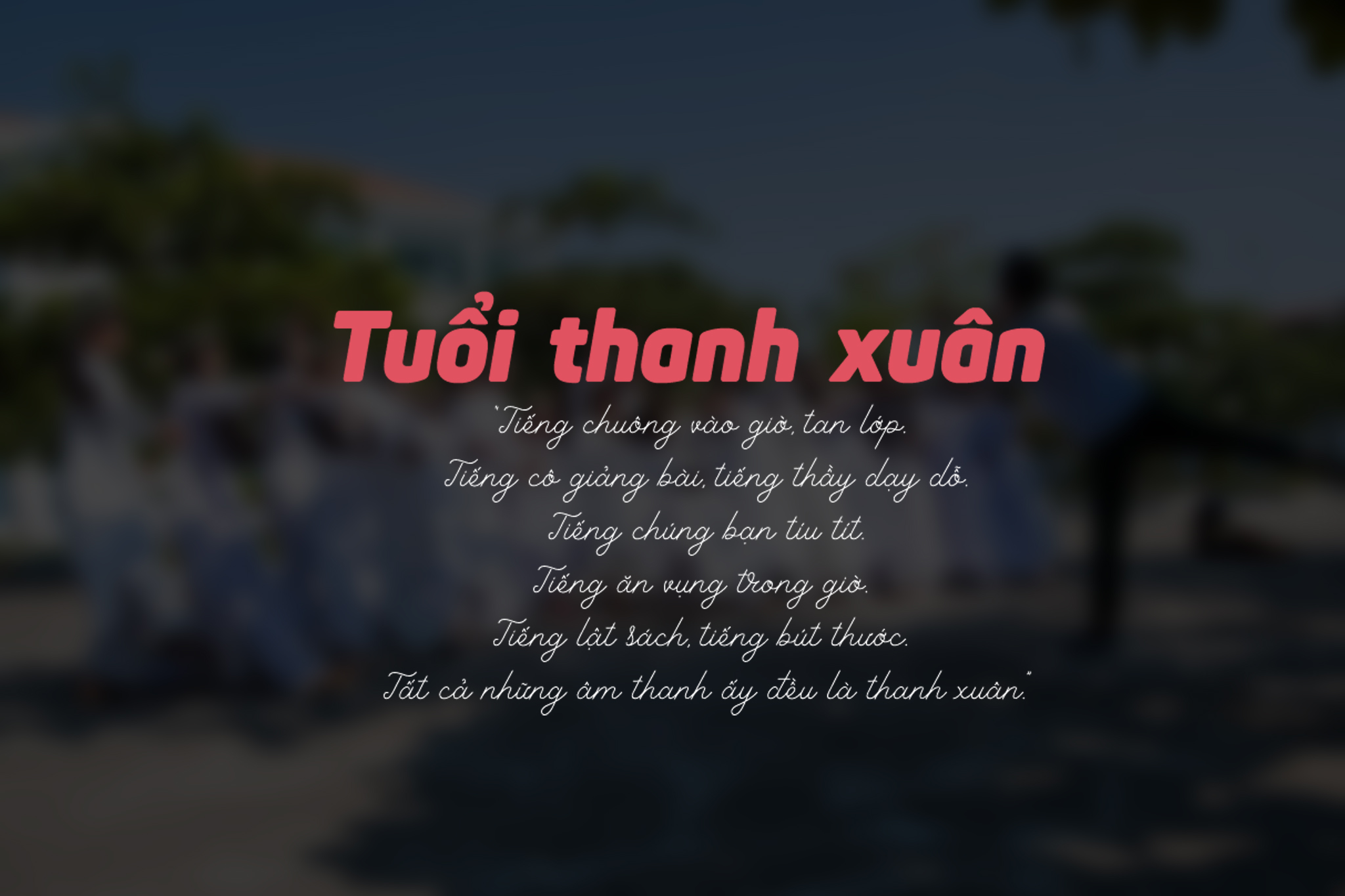 Chia sẻ Typography Kỷ Yếu phần 2