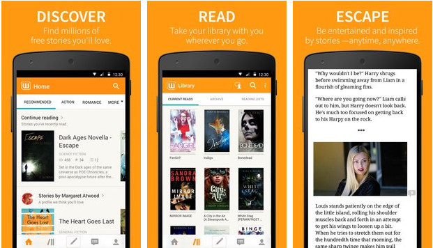 Baca Buku Gratis Via Wattpad Free Book v6.27.1 APK 