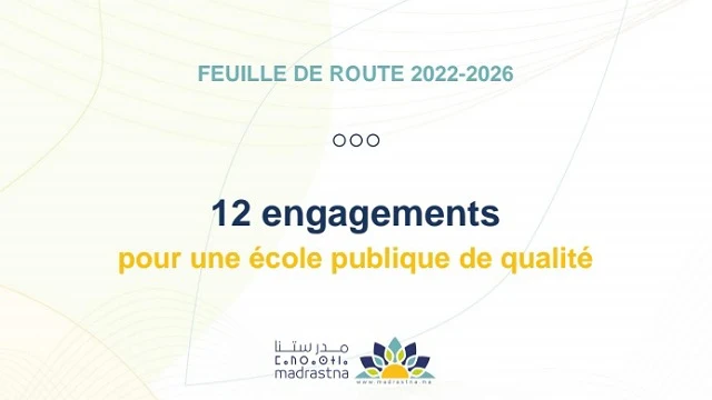 خارطة الطريق باللغة الفرنسية 2022 - 2026