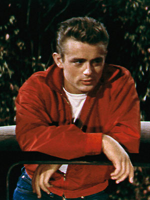 James Dean was a handsome and charismatic actor in the early 1950's