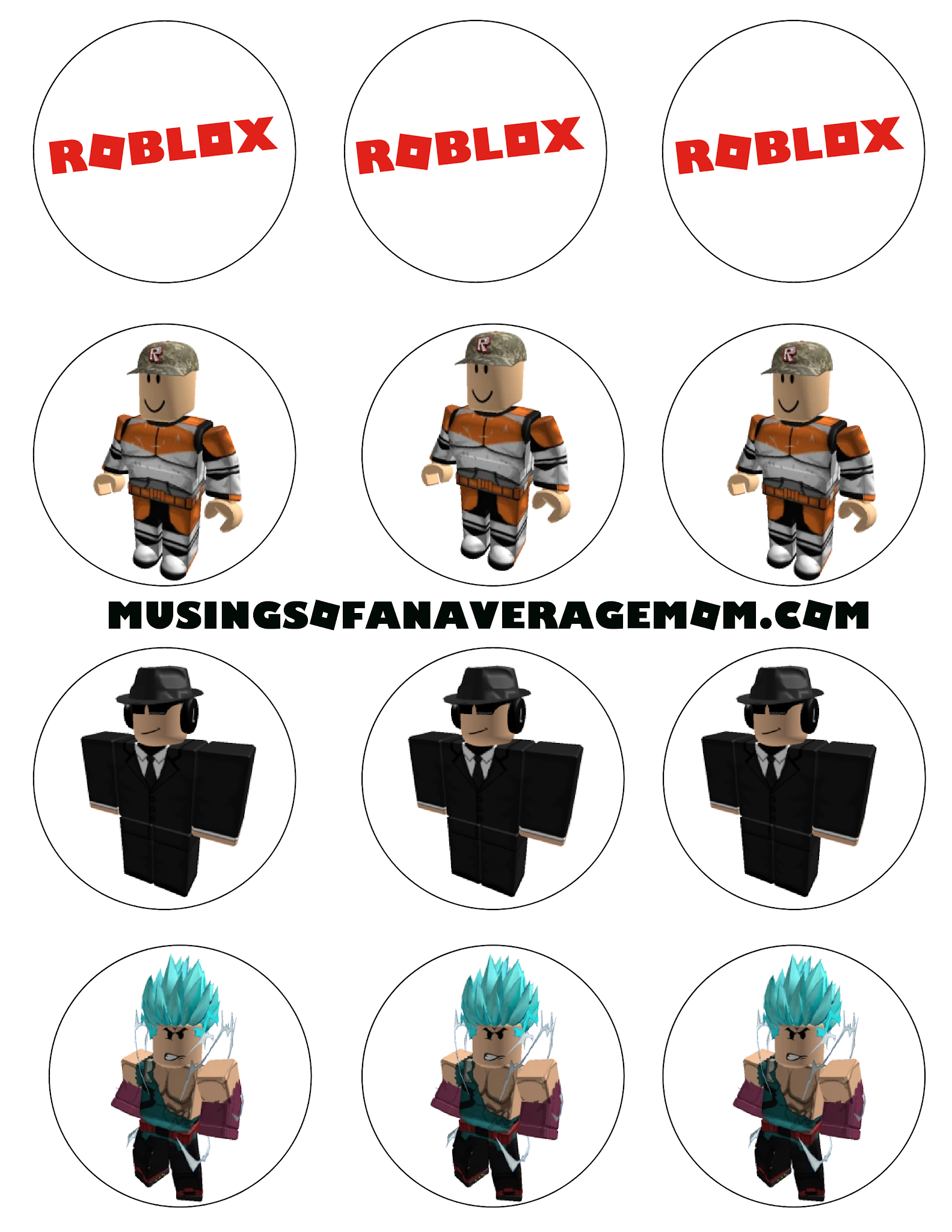 Musings Of An Average Mom 2020 - roblox party invitation template