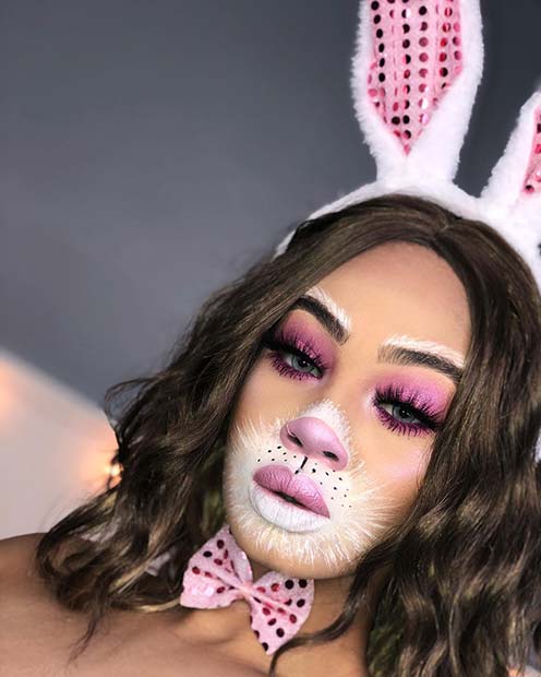 Stylish and Cute Bunny Costume For Halloween