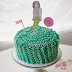 Total Splash: Sweet Mermaid Buttercream Cake + Cupcakes