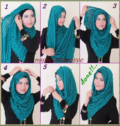 Tutorial Hijab Simple Untuk Kuliah  Jilbab Cantik