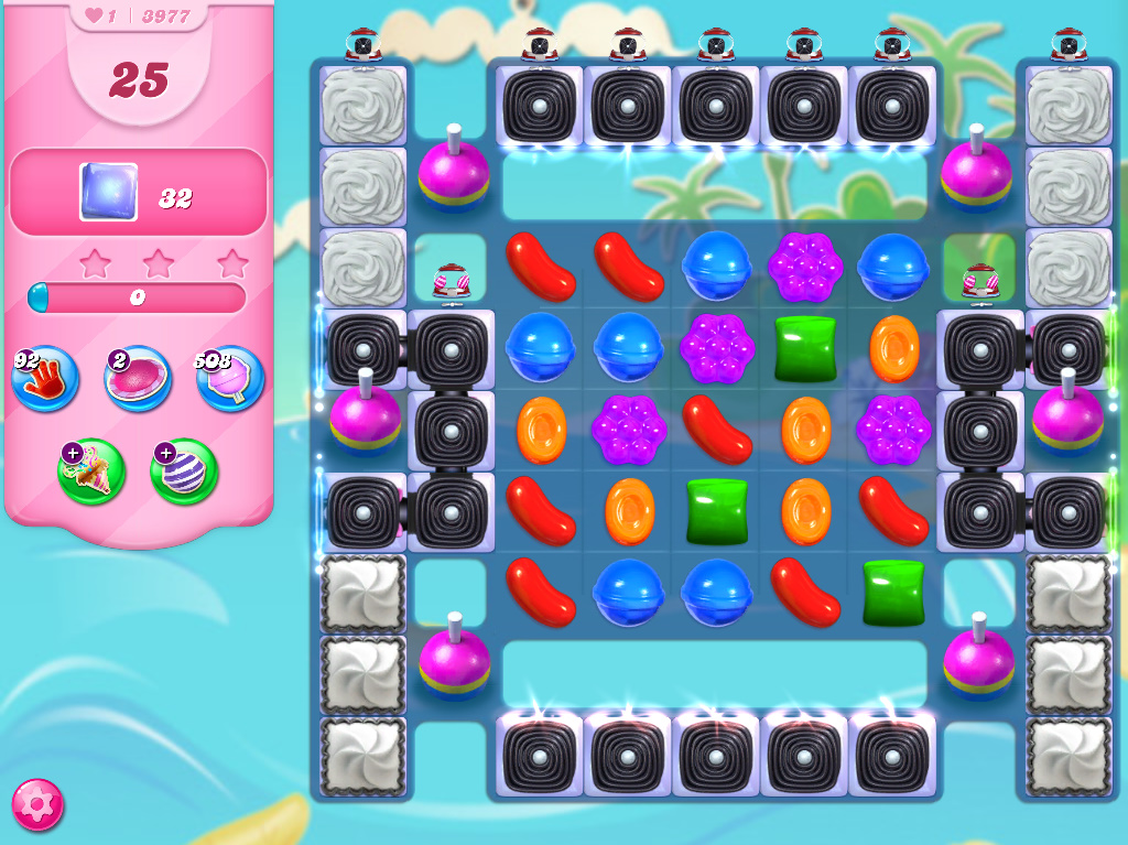 Candy Crush Saga level 3977