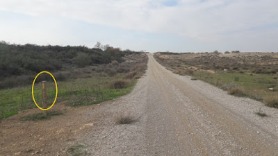 Camí de Sant Jaume de Compostela, etapa entre Fraga (Osca) i Candasnos (Osca), camí paral·lel a la carretera N-II Camino Cañada Real de Aragón