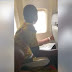 Scared Girl Bursts Into Tears On A Plane After Looking Through The Window