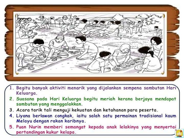 Contoh Bina Ayat Tahun 4 - Gambar Con