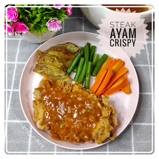 Resep steak ayam crispy